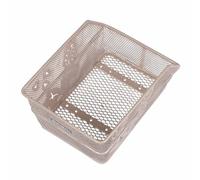 Basil Cento Flower S 11.5l Rear Basket One Size Silver