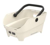 Basil Cento Neo Bicycle Cycle Bike Rear Bicycle Basket Off-White - 21 Litres