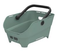 Basil Cento Neo Bicycle Cycle Bike Rear Bicycle Basket Silvergreen - 21 Litres