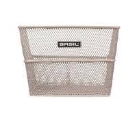 Basil Cento Rear Basket Silver One Size Nude Metallic