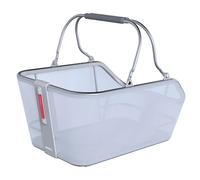 Basil Cento Tech Fiber Nordlicht Mik Rear Basket 21l One Size Silver Blue