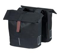Basil City Double Bicycle Bag 28-32 litre black