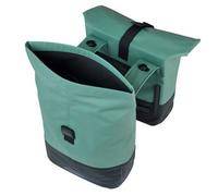 Basil Cove Mik Double Panniers 32l One Size Silver Green / Black
