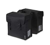 Basil Double pannier bag Mara 3XL bicycle bag, black, 40 x 19 x 49 cm