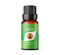 Basil Essential Oil, 10ml | Essential Oils Fragrance for Diffuser for Home, Candle Making, Wax Melts, Cleaning, humidifier | Pure, Natural, Vegan, Made in UK