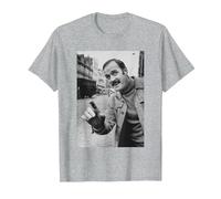 Basil Fawlty Towers John Cleese T-Shirt, Men, Heather Grey, 3X-Large