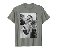 Basil Fawlty Towers John Cleese T-Shirt, Men, Olive Heather, Small
