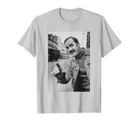 Basil Fawlty Towers John Cleese T-Shirt, Men, Silver Grey, Large