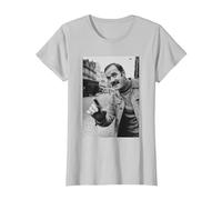 Basil Fawlty Towers John Cleese T-Shirt, Women, Silver Grey, X-Large