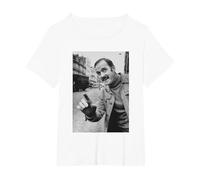 Basil Fawlty Towers John Cleese T-Shirt, Women's Plus, White, 1X