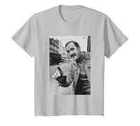 Basil Fawlty Towers John Cleese T-Shirt, Youth, Silver Grey, 2T