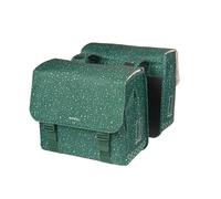 Basil Flair Double Universal Bridge 35l Panniers Green