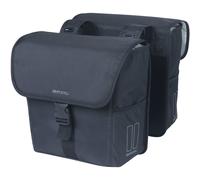 Basil GO Double Bag 32L solid black
