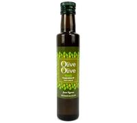 Basil Infused Olive Oil Extra Virgin by OliveOlive - First Cold Pressed Olive Oil from Cyprus - 100% Handpicked Olives - High PolyPhenols - 250ml dark glass bottles (Basil)