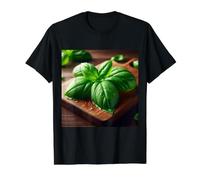 Basil Leaf Lover - Herb Garden Cooking Value Graphic T-Shirt, Men, Black, S