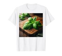 Basil Leaf Lover - Herb Garden Cooking Value Graphic T-Shirt, Men, White, S