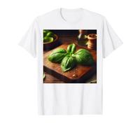 Basil Leaf Lover - Herb Garden Cooking Value Graphic T-Shirt, Men, White, S