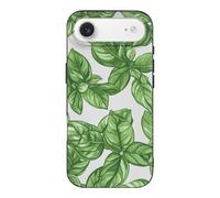 Basil Leaves Protective Cover Compatible with iPhone 17/17 Air/17 Pro/17 Pro Max Phone Case TPU Shockproof