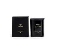 Basil & Mandarin Plant-Based Candle with Premium Glass Holder