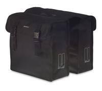 Basil Mara XL Double 35L Pannier Commuting Urban Cycling Bag In Black
