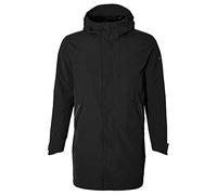 Basil Men's Mosse Rain Parka, Jet Black, S