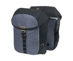 Basil Mik Miles Doppelpacktasche, Ausführung:Black Slate