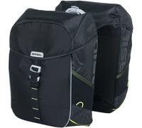 Basil Miles Bicycle Double Bag 34L black