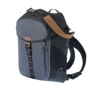 Basil Unisex Miles Daypack, Black, 14 Litre - 14l Single Daypackpannier Bag Grey - basil miles 14l single daypackpannier bag grey