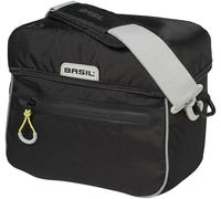Basil Miles Handlebar Bag - 6L KLICKfix Mount Black