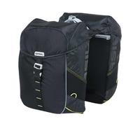 Basil Miles MIK Double Pannier Bag, Black Lime, 37 Litre