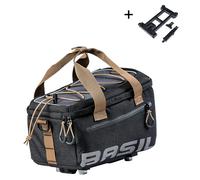 Basil Miles Mik Pannier 7l Black One Size Black / Slate