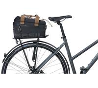 Basil Miles, Unisex Adult Basil Miles Topcase 7L, Black-Brown, 7 litre (32 x 19 x 21 cm EU)
