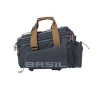 Basil Unisex - Adult Miles Mik Pannier Rack Bag, Black Slate, 9-36L