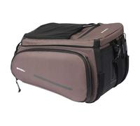 Basil Move Pannier Rack Bag - Compatible with MIK/Racktime - 10-26 Litre - Brown