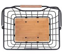 Basil Nordland Mik Rear Basket 23l Black