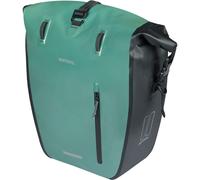 Basil Rivo Mik Hooks Waterproof L Pannier 31l Green One Size Silver Green / Black