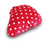 Basil Rosa Bicycle Adult Saddle Cover - Red/white