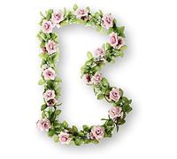 Basil Rosengirlande Bicycle Accessory Green/Pink/White 130cm