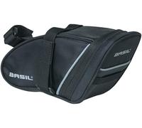 Basil Sport Design Saddle Bag - 1L Strap Mount Black