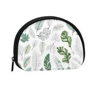 Basil Thyme Dill & Rosemary Print Coin Purse Mini Wallet for Women Girls Personality Small Coin Pouch Shell Storage Bag Clutch Wallets, One Size, Casual