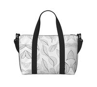 Basil Thyme Dill & Rosemary Print Gym Bag for Women, Weekender Overnight Bag,Personal Item Bag, Shoulder Bag for Women Men,One Size