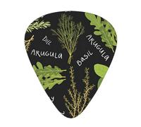 Basil Thyme Dill & Rosemary Print12 Professional Guitar Tuner For Guitar, Bass, & Chromatic Tuning Modes