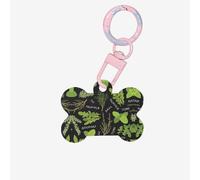 Basil Thyme Dill & Rosemary Printing Acrylic Dog Bone Ornament,Dog Tags Personalized Pet Ornament, Key Chain Bone Shaped Id Tags