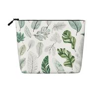 Basil Thyme Dill & Rosemary Single Layer Linen Like Makeup Bag, Lightweight and Cute, Easy to Use