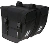 Basil Tour Rear Briefcase Double Pannier Bag Heavy Duty - 26 L, Black