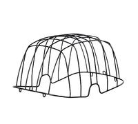 Basil Unisex Adult Buddy Steel Bicycle Pet Basket - Black, n/a