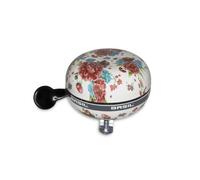 Basil Unisex Adult Ding Dong Big Bloom Bicycle Bell, Multicolour (Gardenia White), 8 cm