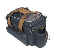 Basil Unisex - Adult Miles Mik Pannier Rack Bag, Black Slate, 9-36L