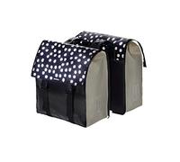 Basil Urban Load Double Pannier - 53L Black/Reflective White