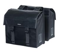 Basil Urban Load 48-53L Double Pannier City Commuting Bag | Black